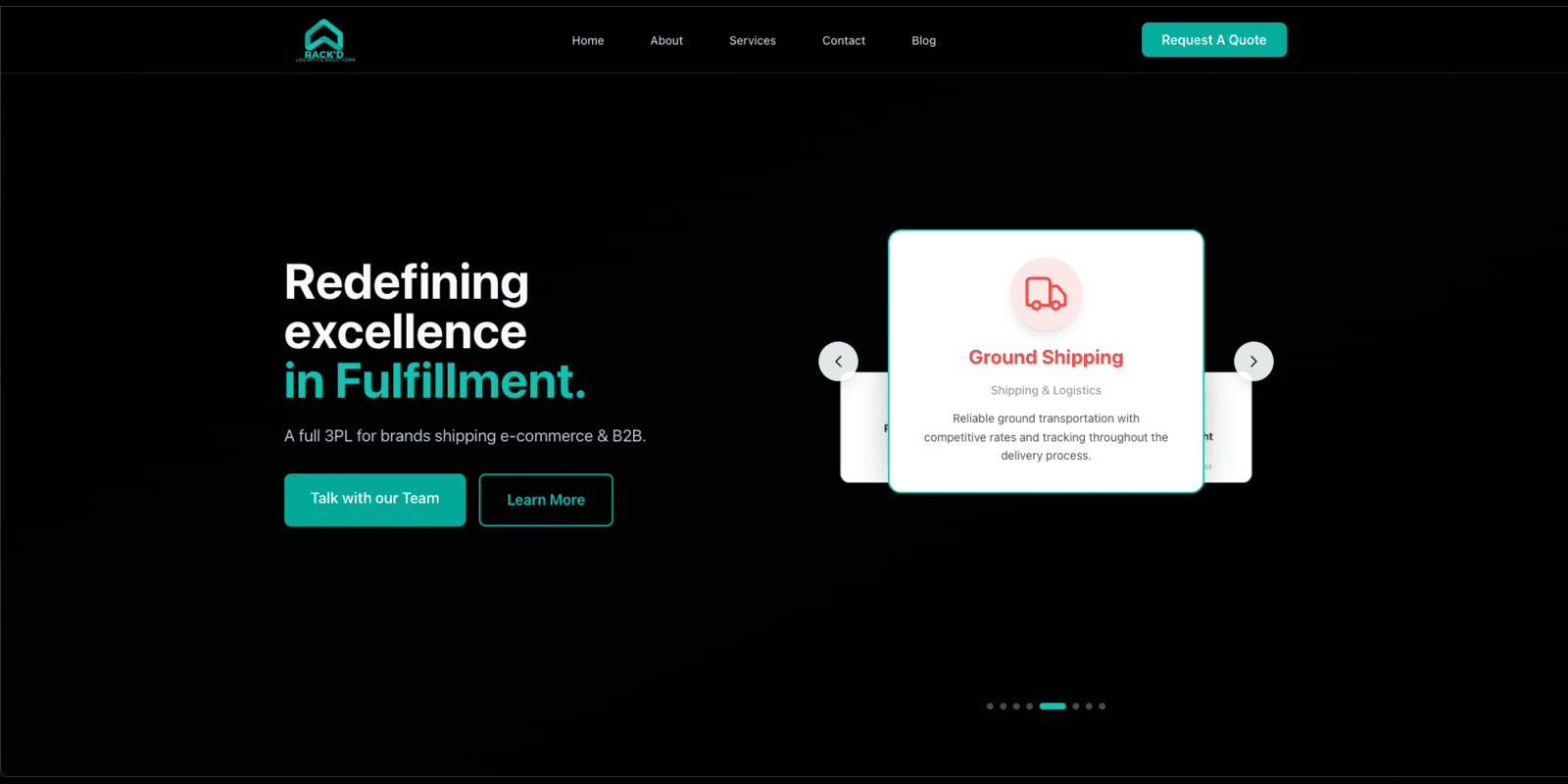 Rackd.com - Custom Website Design & Development screenshot